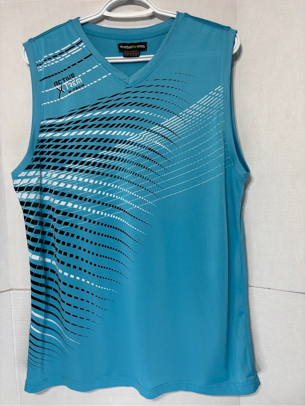 Atlas for Men Large Active X-Trem H-Tech Tank Top Muscle Shirt Summer Beach Wear